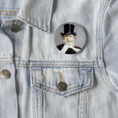 ジョバンニBoldini著ジュゼッペ・ヴェルディのポートレート 缶バッジ (インサイチュ)