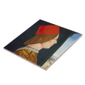 ジョバンニII Bentivoglio、c. 1474年- 77 タイル (側面)