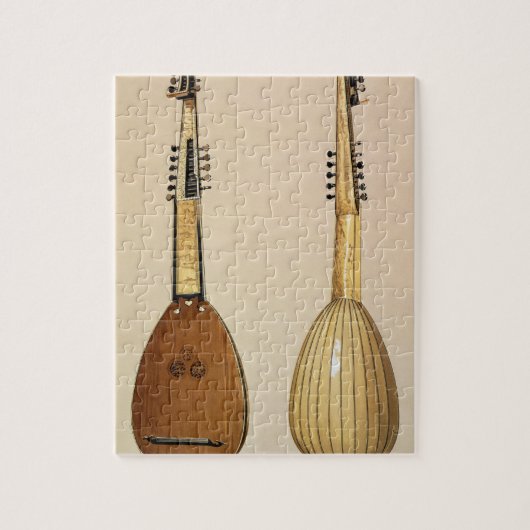 ジョバンニKrebar著、パドゥア作られるTheorbo 1629年、のために ジグソーパズル (縦)