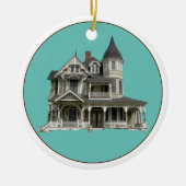 ジョビクトリアンージF.理容師セラミックオーナメント セラミックオーナメント (正面)