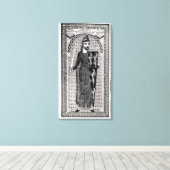 ジョフリー・プランタゲネの肖像画 キャンバスプリント (インサイチュ (ウッドフロア))