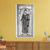 ジョフリー・プランタゲネの肖像画 キャンバスプリント (インサイチュ (リビング))