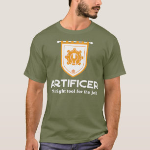 ジョブのアーティフィエRPGクラス権利ツール Tシャツ