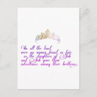 ジョブの娘のように ポストカード