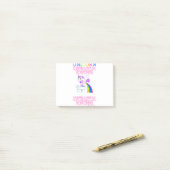 ジョブギフトアイディア- Unicorn Mechanical Engineer ポストイット (デスク上)