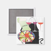 ジョブサーバ磁石 マグネット (正面/裏面)