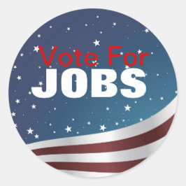 ジョブシールに投票 ラウンドシール