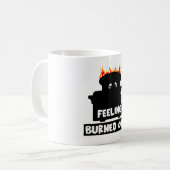 ジョブバーンアウト コーヒーマグカップ (正面左)
