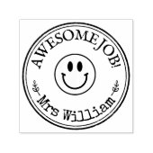 ジョブパーソナライズされた素晴らし先生 セルフインキングスタンプ (デザイン)