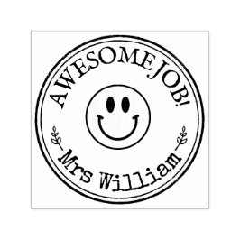 ジョブパーソナライズされた素晴らし先生 セルフインキングスタンプ