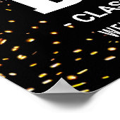 ジョブ溶接を行う卒業式おめでとう溶接トーチ ポスター (角)