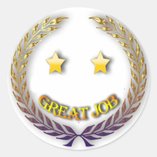 ジョブ素晴らしのシール ラウンドシール