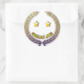 ジョブ素晴らしのシール ラウンドシール (バッグ)