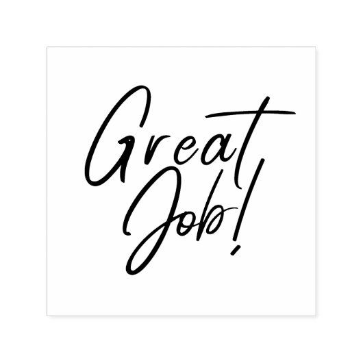 ジョブ素晴らしの自動入力スタンプ セルフインキングスタンプ (デザイン)