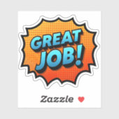 ジョブ素晴らしステッやる気を起こさせるカー – 成功を促す シール (シート)