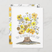 ジョブ素晴らし先生 ポストカード (正面/裏面)