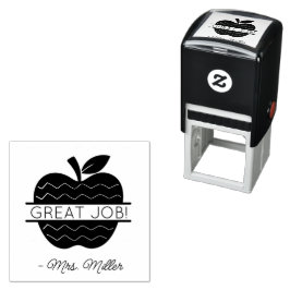 ジョブ素晴らし先生Apple セルフインキングスタンプ