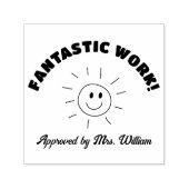 ジョブ素晴らしSUNシャイングレーディング勇気付けられる先生 セルフインキングスタンプ (デザイン)