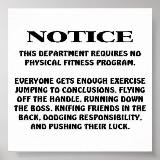 ジョブ通知 ポスター (正面)