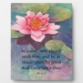 ジョブ22:21 フォトプラーク (正面)