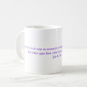 ジョブ42:15マグカップ コーヒーマグカップ (正面左)