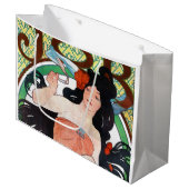 ジョブ、ミュシャ ラージペーパーバッグ (正面アングル)