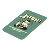 ジョブ：週末パーティの間隔 マグネット (左側)