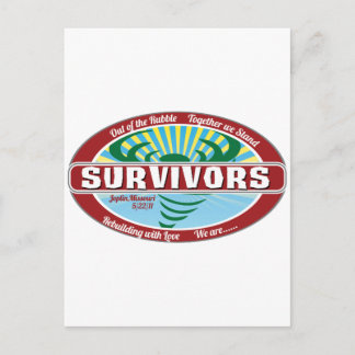 ジョプリン生存者 ポストカード