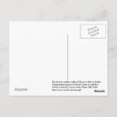 ジョプリン・ミズーリ・ショールクリーク葉書 ポストカード (裏面)