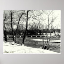 ジョプリン・ミズーリ・ショール・クリーク・ブリッジ・ポスター