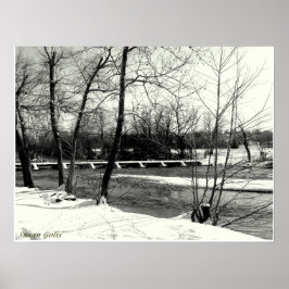 ジョプリン・ミズーリ・ショール・クリーク・ブリッジ・ポスター ポスター