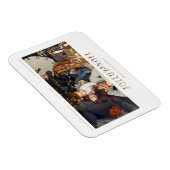 ジョユフランスのウノエルモダンタイポグラフィカスタム写真 マグネット (右側)