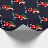 ジョユーёノL – サンタクロース ラッピングペーパー (角)