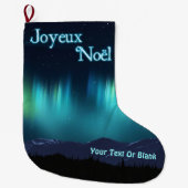 ジョユーёーNoL - Aurora Borealis ラージクリスマスストッキング (正面)