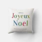 ジョユーカラフルノールクリスフランスのマス クッション (裏面)