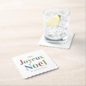 ジョユーカラフルノールクリスフランスのマス ペーパーコースター (インサイチュ)