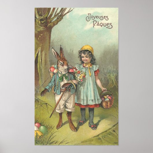ジョユーズパクキュートヴィンテージイースター ポスター (正面)