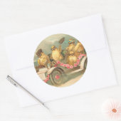 ジョユーズパクキュートヴィンテージイースター ラウンドシール (封筒)