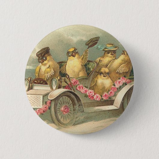 ジョユーズパクキュートヴィンテージイースター 缶バッジ (正面)