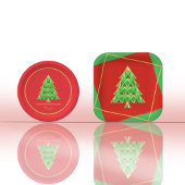 ジョユーックスノエル紙プレート ペーパープレート