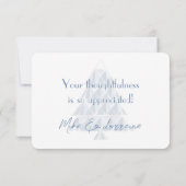 ジョユーックスノールブルーサンキューカード サンキューカード (裏面)