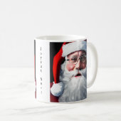 ジョユーヌエルサンタクロースクリスマス コーヒーマグカップ (正面右)