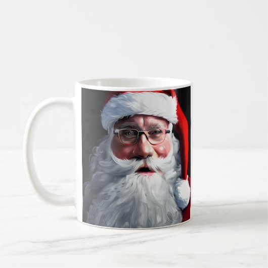 ジョユーヌエルサンタクロースクリスマス コーヒーマグカップ (左)