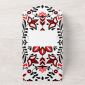 ジョユーヌエルスカンジナビア様式クリスマス オールインワン招待状 (外側)