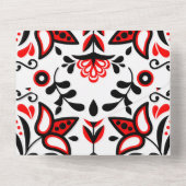 ジョユーヌエルスカンジナビア様式クリスマス オールインワン招待状 (裏面)