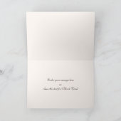 ジョユーヌエル。クリスマスカーフランスのド シーズンカード (内部)