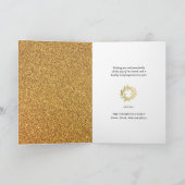 ジョユーヌエル |フェスティバル金ゴールドグリッター シーズンカード (内部)