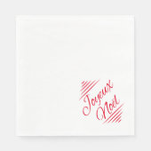 ジョユーヌール – フランスのクリスマスの願い スタンダードランチョンナプキン (正面)