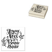 ジョユーノエルとボンヌアニュモダンラク ラバースタンプ (押印)