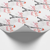 ジョユーノエルエッフェルタワー ラッピングペーパー (角)